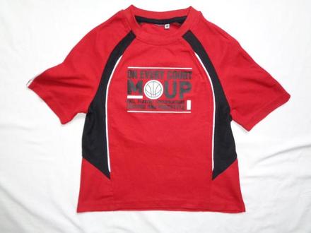 Luxusní červenočené sportovní tričko pro basketbal, 116