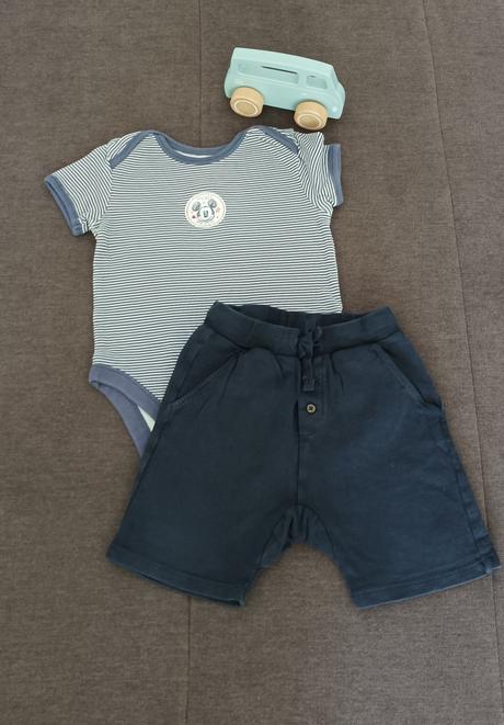 Set body george a kraťasy lindex vel.86, lindex,86