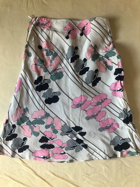 Sukne bezovo ruzovo cerna h&m 34, h&m,34