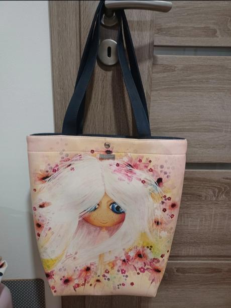 Velká kabelka shopper dara bags dušinky, 