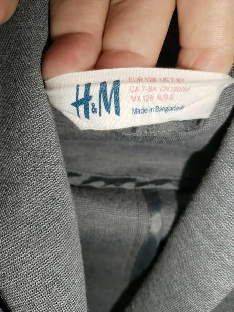 Mikinové sáčko h&m vel.128, h&m,128