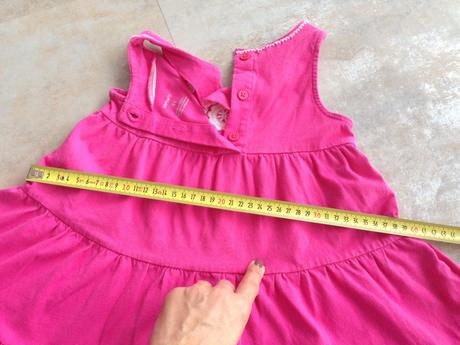 Elastická bavlna sytá růžová šaty carter s 4 roky, carter's,110