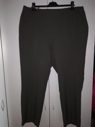 Dámské khaki kalhoty vel.50, 50