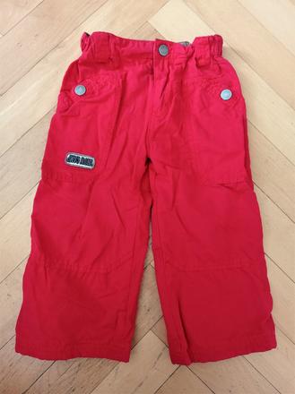 Kalhoty podšité bavlnou 92, 92