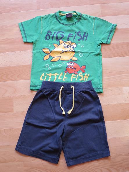 Komplet kraťasů a trička next, next,98