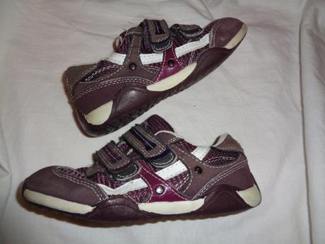 Super fialové celoroční boty na suché zipy, 27