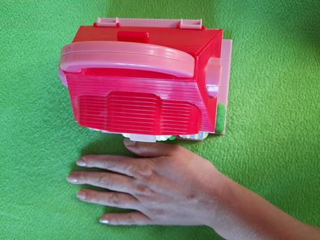 Domeček malý hello kitty růžový otvírací, 