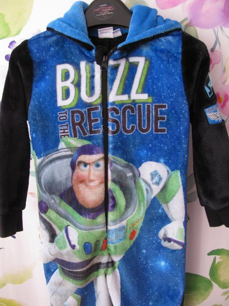 Fleecový spací overal buzz rakeťák toy story, disney,110