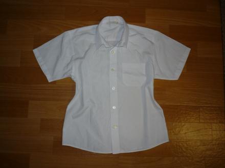 Bílá chlapecká košile marks&spencer vel 128, marks & spencer,128