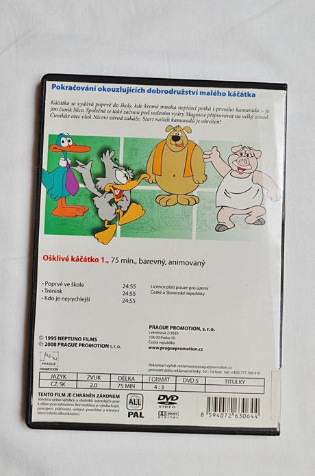 Dvd ošklivé kačátko 2, 