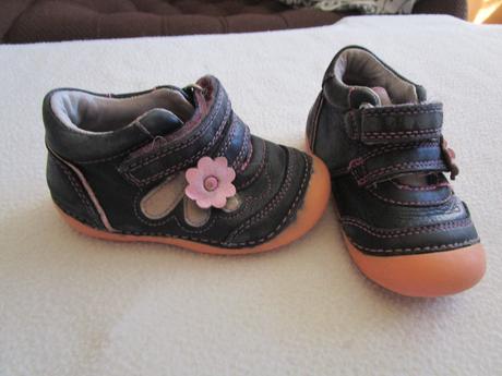 Dívčí kožené botičky d.d. step, č. 20, d.d.step,20