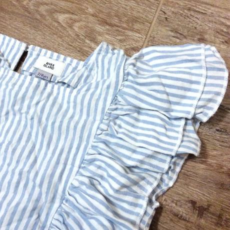 Crop top s volánky, river island,128