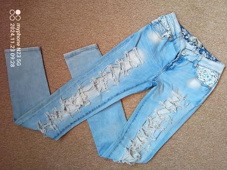 Rifle trhané zn."simply chic" vel."36/s", s