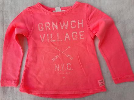 Neon mikinka 4-6 let, h&m,116