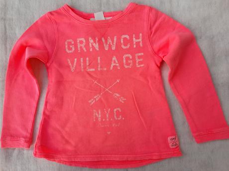 Neon mikinka 4-6 let, h&m,116