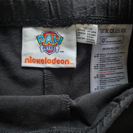 Dívčí capri legíny paw patrol vel. 122/128, nickelodeon,128