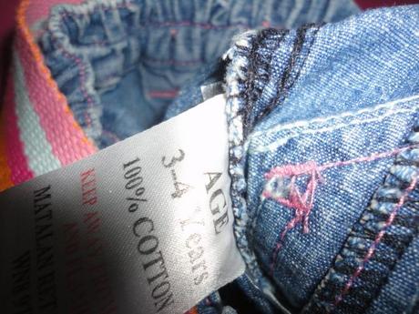 Delší kraťasy matalan retail, vel. 3/4 roky, matalan,98