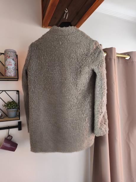 Jarní kabátek teddy od oversize l/xl, c&a,l