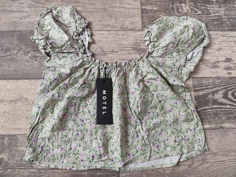 Letní crop top, s / xs