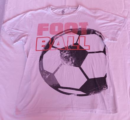Chlapecké triko bílé kr. rukáv fotbal coolclub, coolclub,164