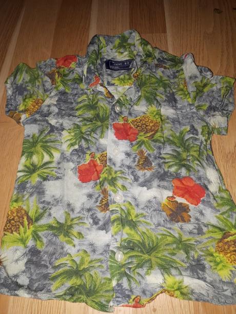 Květovaná košile vel. 86 next, next,86