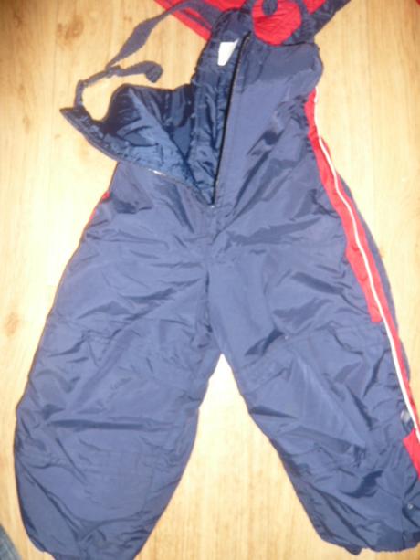 Značková zimní bunda s kalhoty, 92