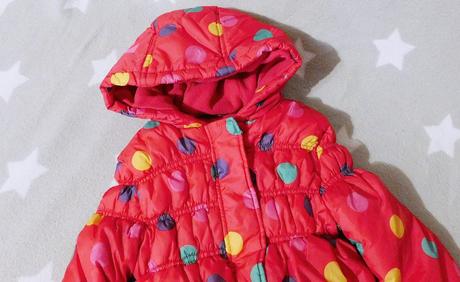 Puntíkatá zimní bundička george vel.92/98, george,92