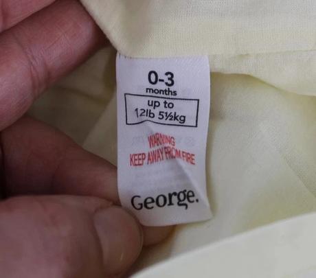 Šaty vel. 0 - 3 m, george,62