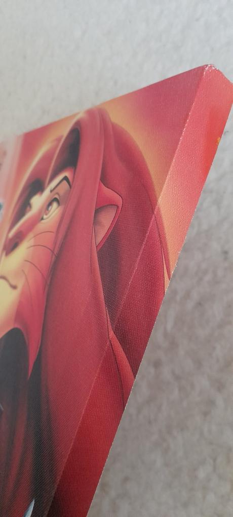 Dekorace do dětského pokoje - set obrázků lví král,