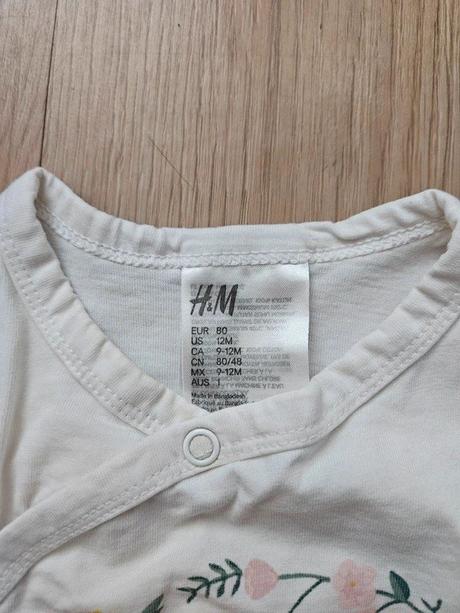 Pyžamový overal h&m, vel. 80, h&m,80