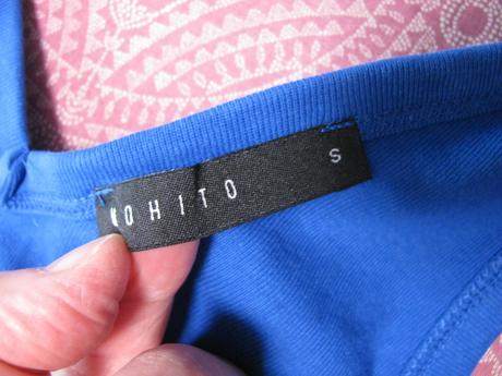 Dámské, dívčí letní tričko s výstřihem do v, mohito,s