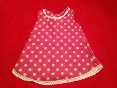 Dívčí šaty puntíky, 98