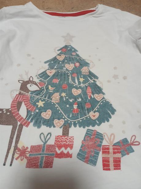 Vánoční tričko little kids, vel. 116, 116