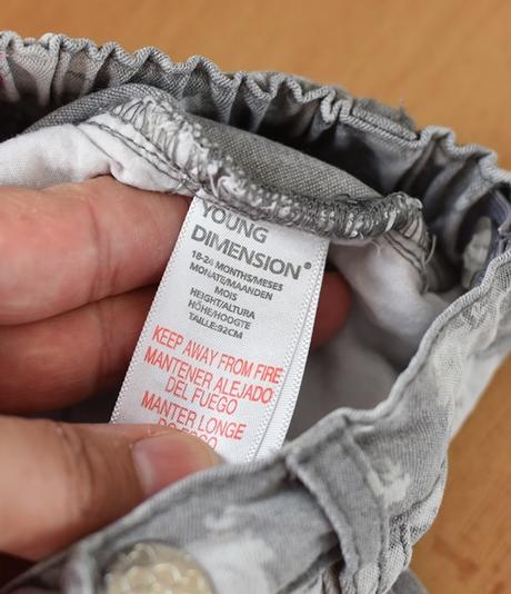 Džíny vel. 18 - 24 m, young dimension,92