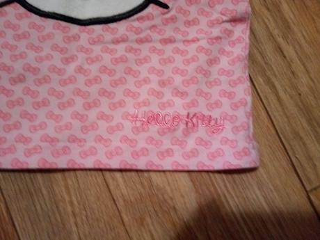 Komplet - šaty a tričko hello kitty,top stav,v.74, h&m,74
