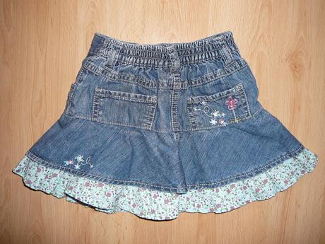 Pěkná riflová sukýnka, next,86