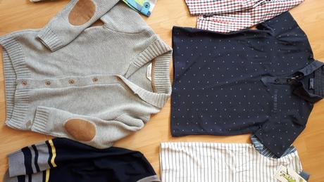 Nové triko, košile, svetr, kalhoty, vel. 116 a 122, 104–116