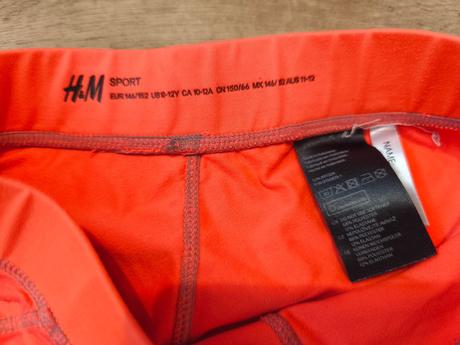 Sportovní legíny, h&m,146
