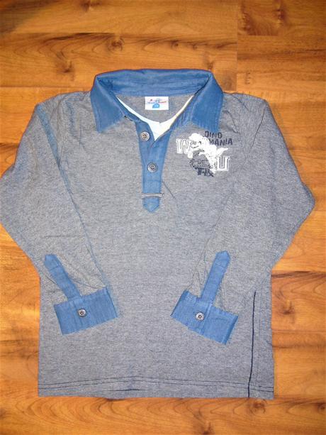 Chlapecké triko dl. ruk. topolino 128 s límečkem, topolino,128