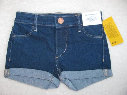 Džínové elastické kraťasy unisex, denim,92