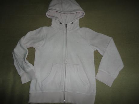 Sametová mikina hm, vel. 5-6 let na zip, h&m,116