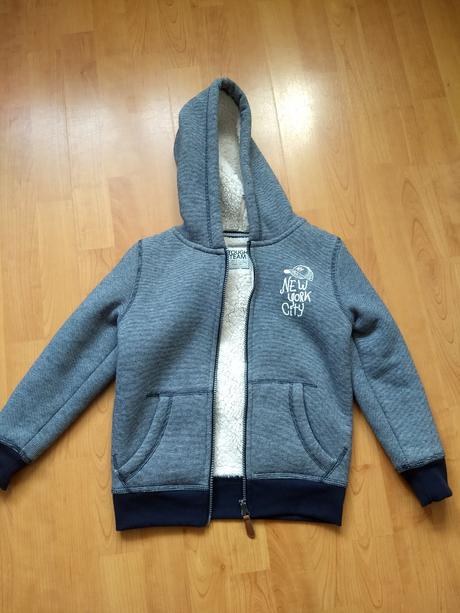 Mikina s kožíškem vel. 128 zn. c&a, c&a,128