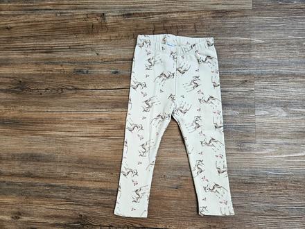 Dívčí legíny srnečky srnky dopodopo béžové 98, dopodopo,98