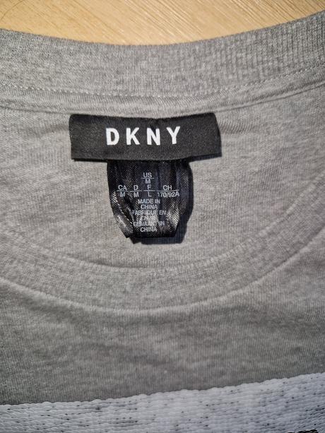 Mikina šedá měnící nápis dkny, dkny,m