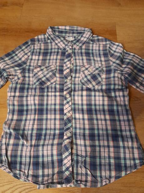Košile dl. rukáv, ham, hezká stav vel 140, h&m,140