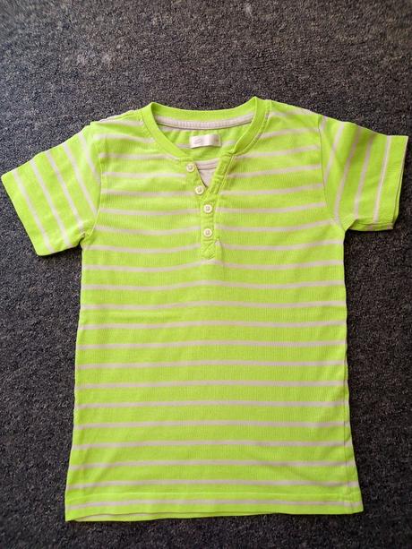 Tričko s neon pruhy zn."pepco" vel."104", pepco,104
