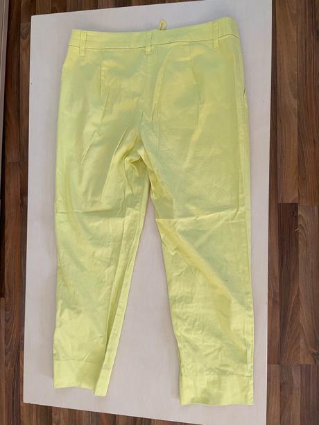 Krátké žluté kalhoty 7/8 nebo menší postava, vel l, l