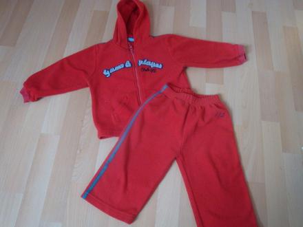 Souprava - tepláky + mikina, vel. 86, cactus clone,86