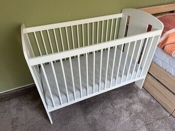 Prodám postýlku, šířka (cm): 60,délka (cm): 120