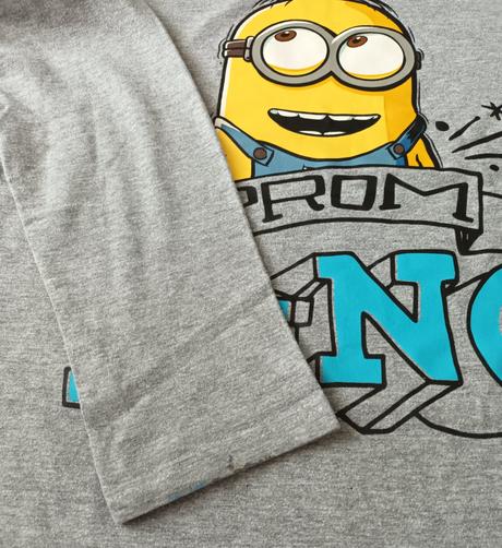 Triko dlouhý rukáv šedé mimoni reserved, reserved,152